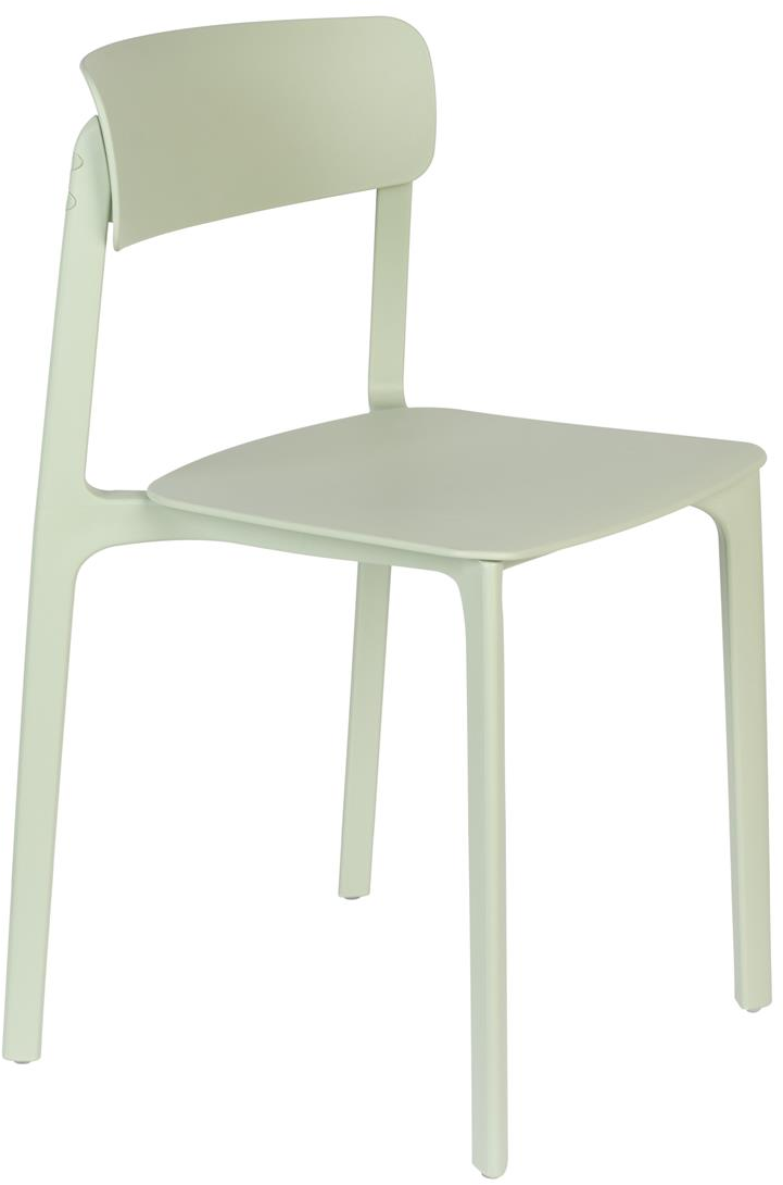 Spisebordsstol Studio White Clive spisestuestol lysegrå polypropylenplast H79xB48xL47 cm