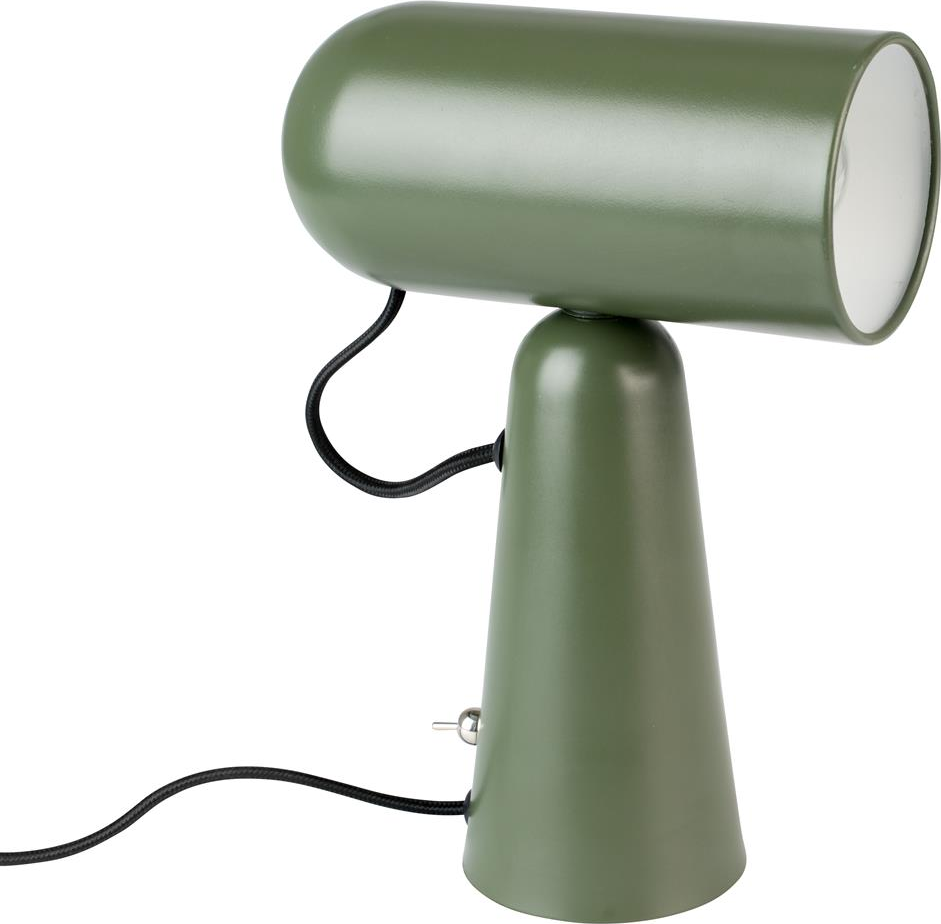 Bordlampe Studio White Vesper mosgrøn i jern H26,5ÃB8,5ÃL18,5 cm