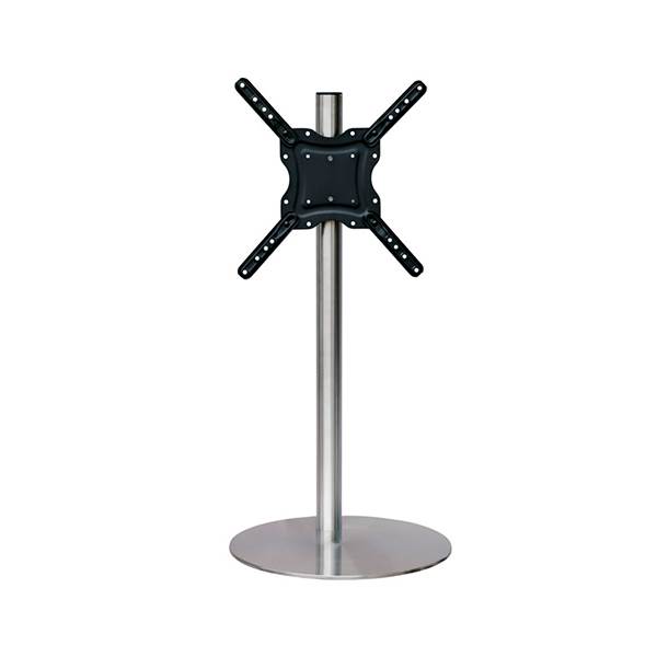 Erling Christensen Møbler Sinox StandView TV gulvstand med drejbar top. 26"-65". Alu finish : Erling Christensen Møbler : Erling Christensen Møbler