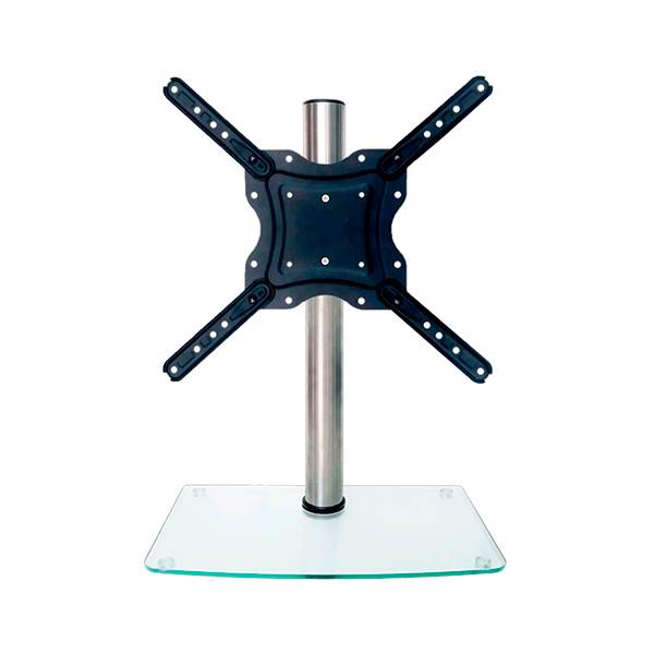 Erling Christensen Møbler Sinox StandView TV bordstand med drejbar top. 26"-55". Alu finish : Erling Christensen Møbler : Erling Christensen Møbler