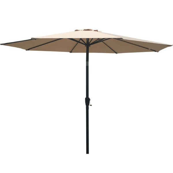 Erling Christensen Møbler Sevilla Parasol 300 cm. - cappuccino dug : Erling Christensen Møbler  : Erling Christensen Møbler