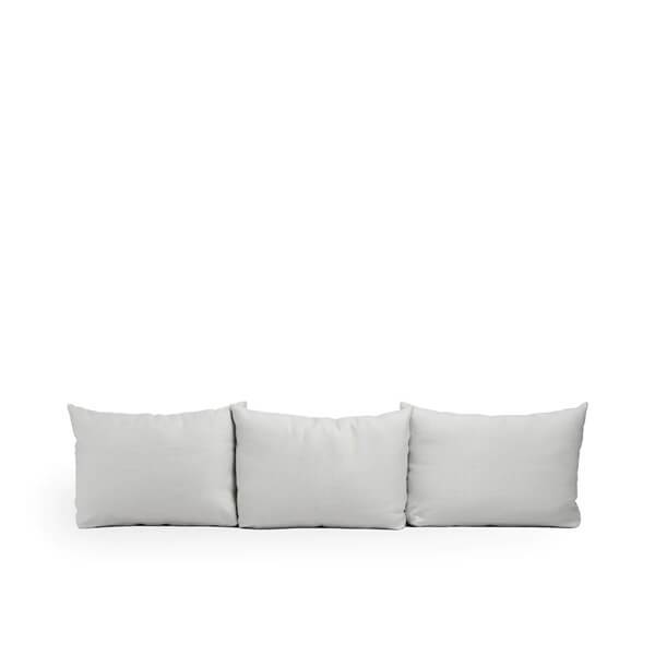 Sika Design Caroline Exterior sofa - 3 x Ryghynder - Michelangelo Latte A674-Michelangelo Latte : Erling Christensen Møbler