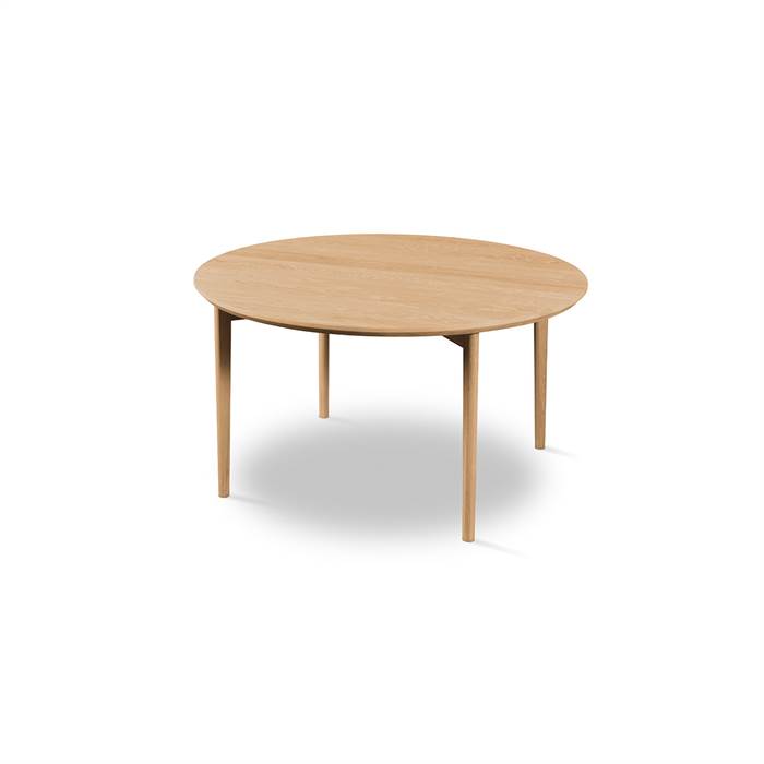 Skovby SM243 / SM265 sofabord - Ø 99 cm - Bordplade: Massiv olieret eg  : Erling Christensen Møbler