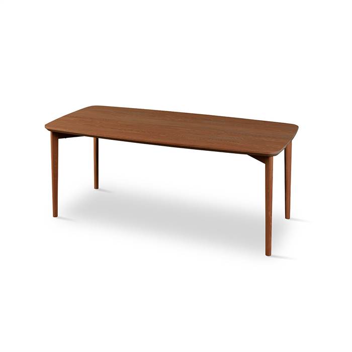 Skovby SM244 / SM265 sofabord - 130 x 65 cm - Bordplade: Naturolieret valnød  : Erling Christensen Møbler