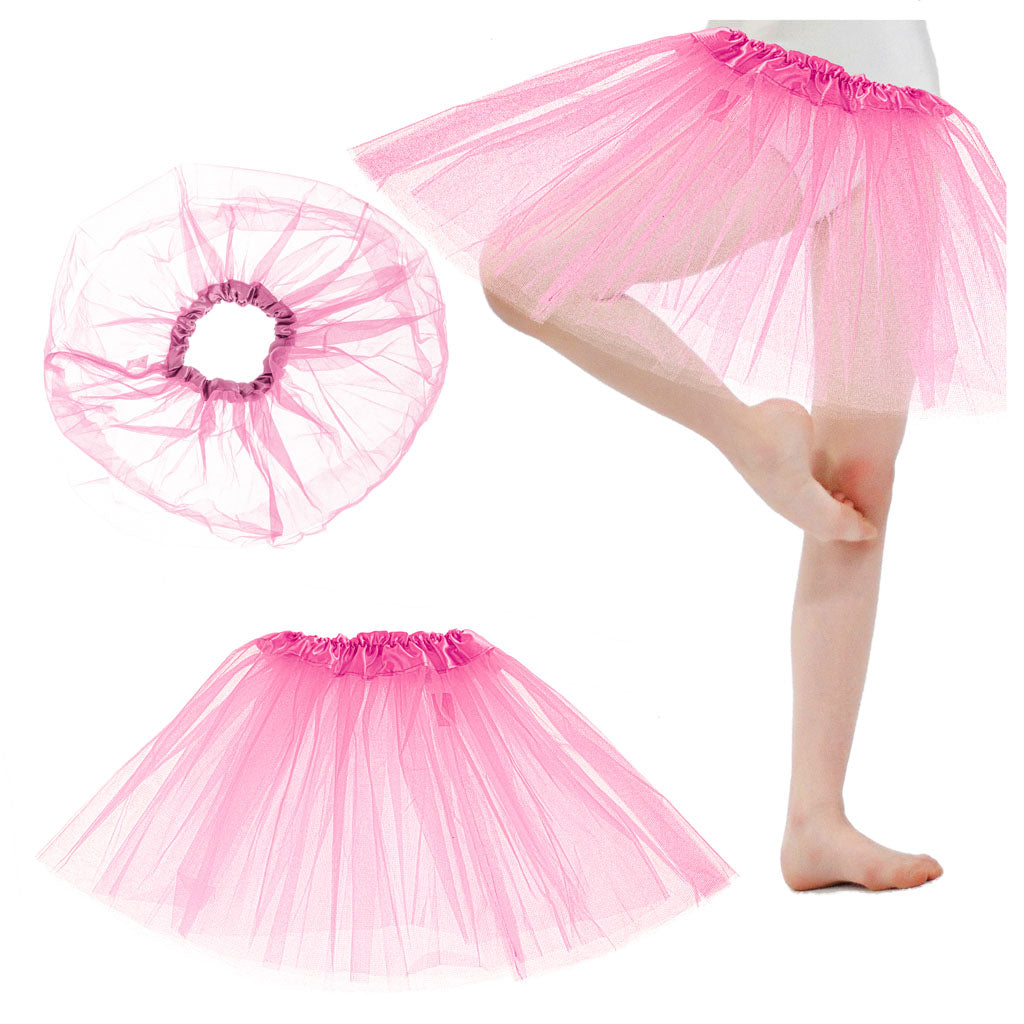Tyl nederdel tutu kostume kostume pink