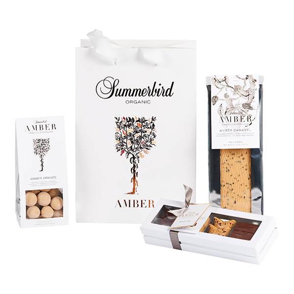 Summerbird Amber chokolade giftbag  : Erling Christensen Møbler