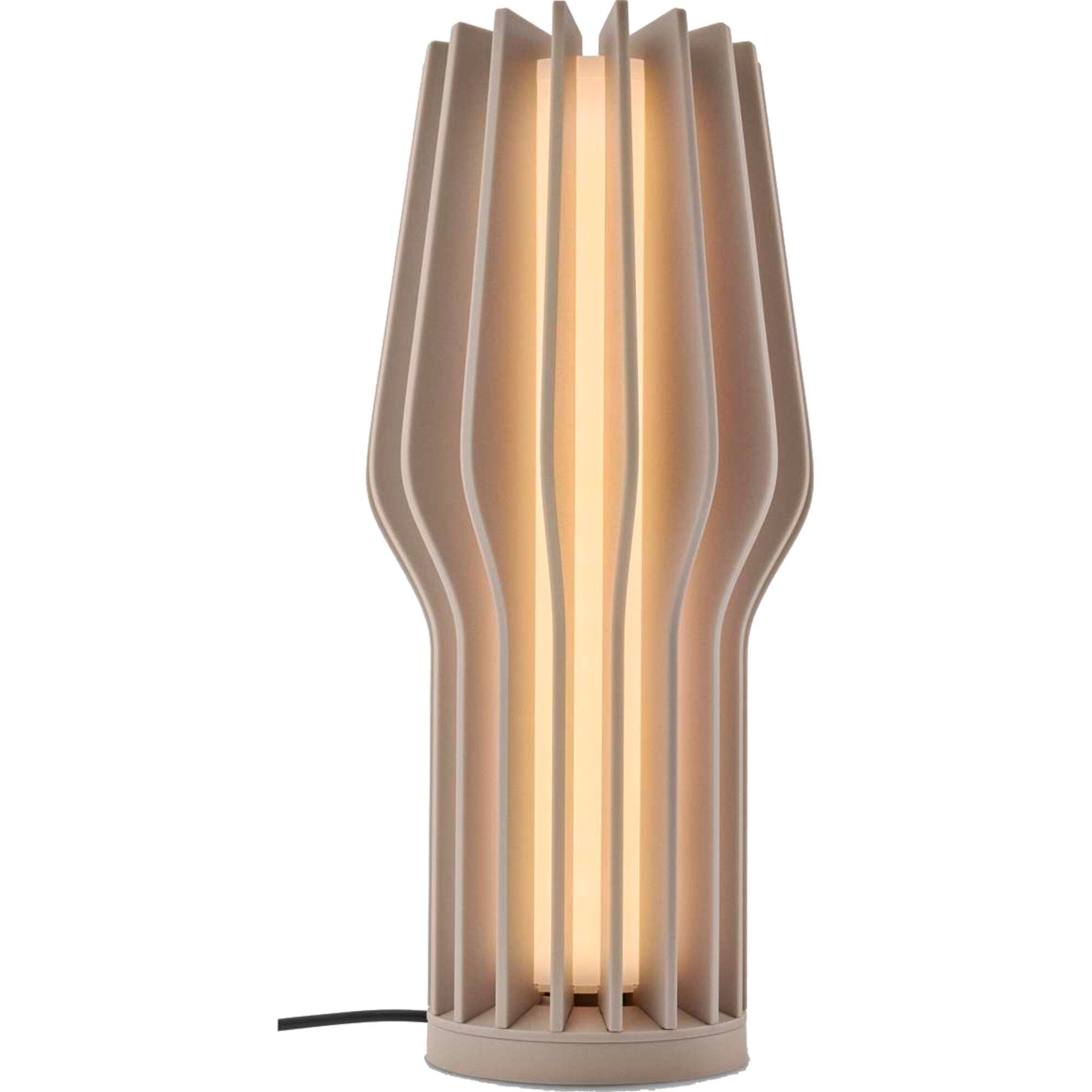 Eva solo Radiant LED-lampe bærbar 25 cm, pearl beige
