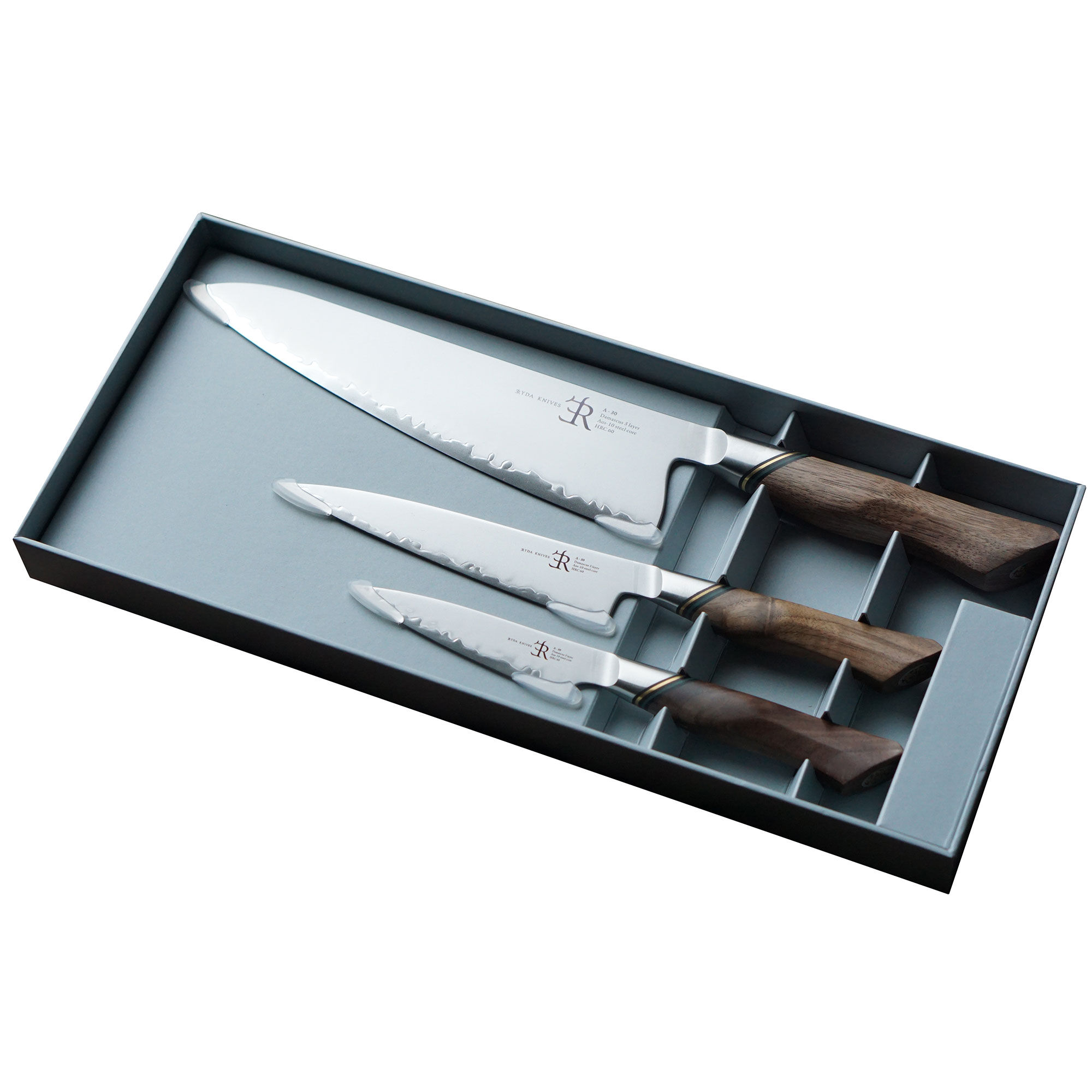 Ryda Knives A-30 Knivsæt 3 knive
