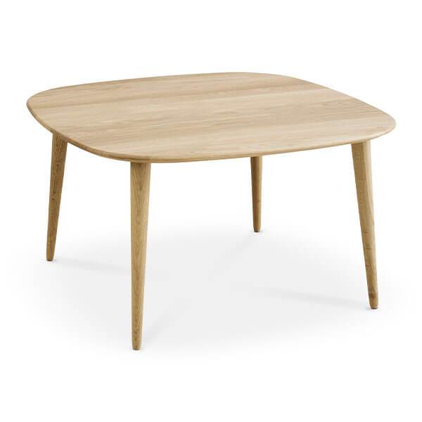 Thomsen Furniture Oak sofabord 80 x 80 - højde 50 cm  : Erling Christensen Møbler