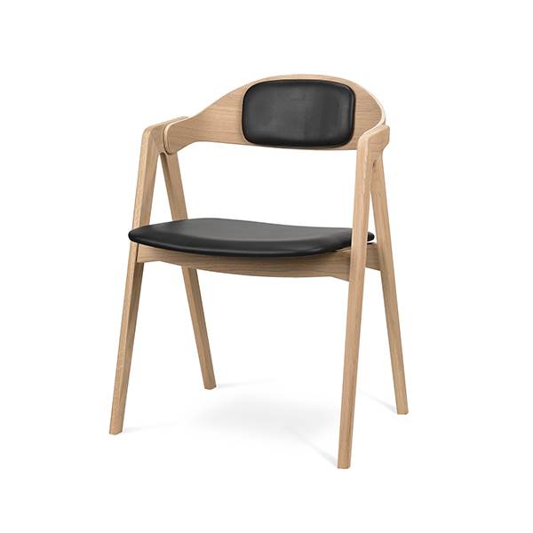 PBJ Designhouse PBJ Titan veneer lux spisebordsstol : Erling Christensen Møbler  : Erling Christensen Møbler