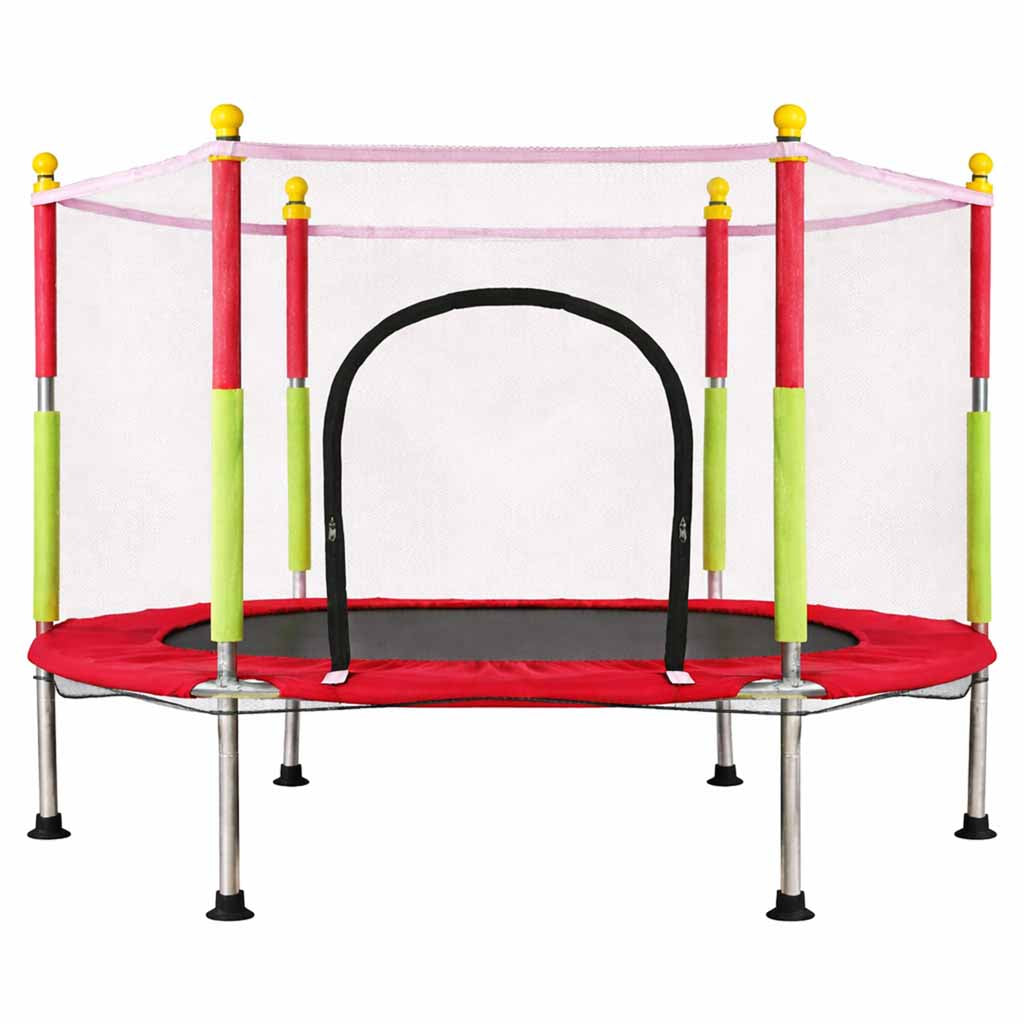 Havetrampolin til børn 140 cm rød