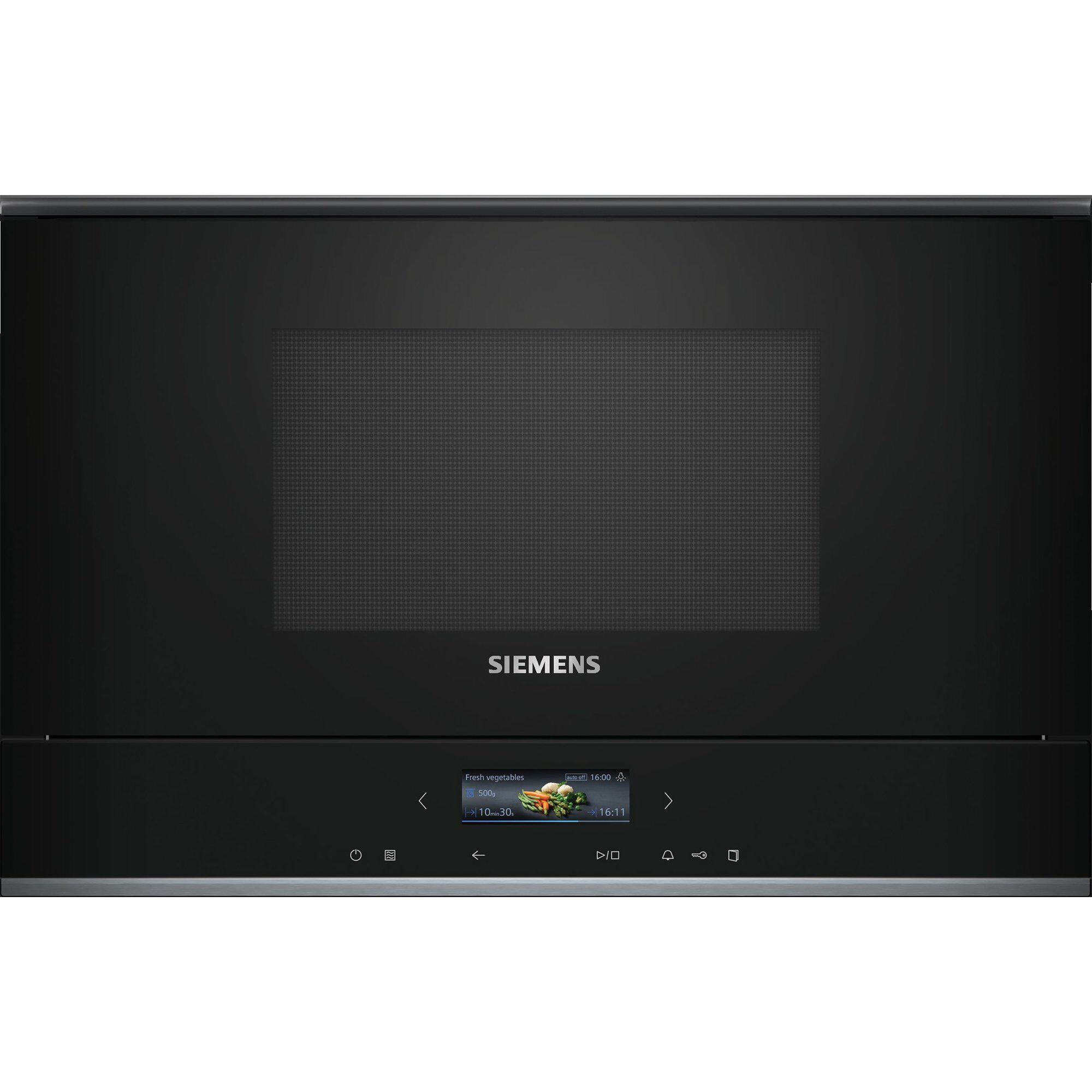 Siemens BF722R1B1 iQ700 indbygget mikroovn, sort