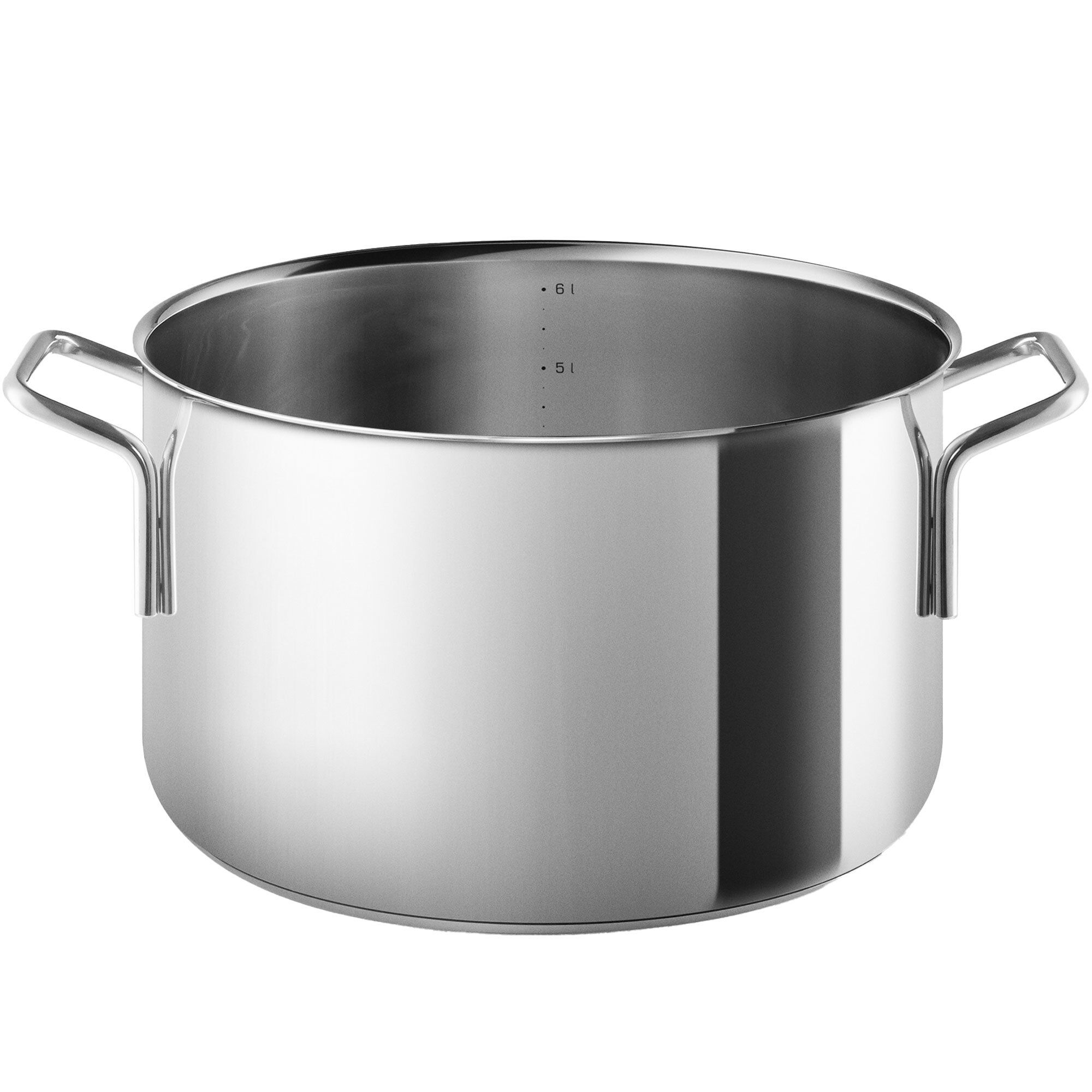 Eva trio Gryde 6,5 liter, rustfrit stål