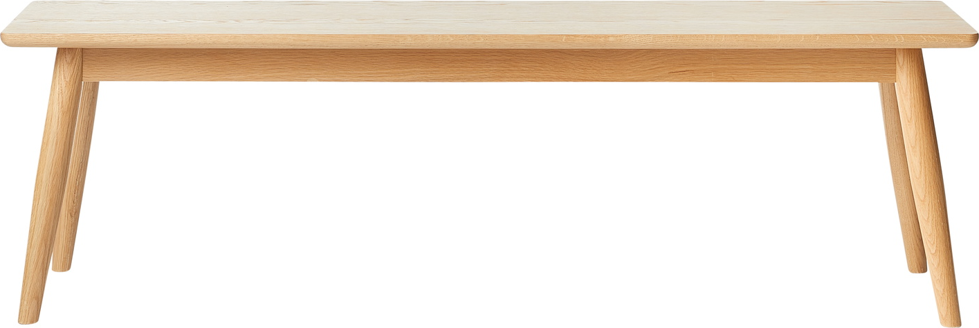 Entrébænk Barrali Nordique Design egetræ natur 150 cm