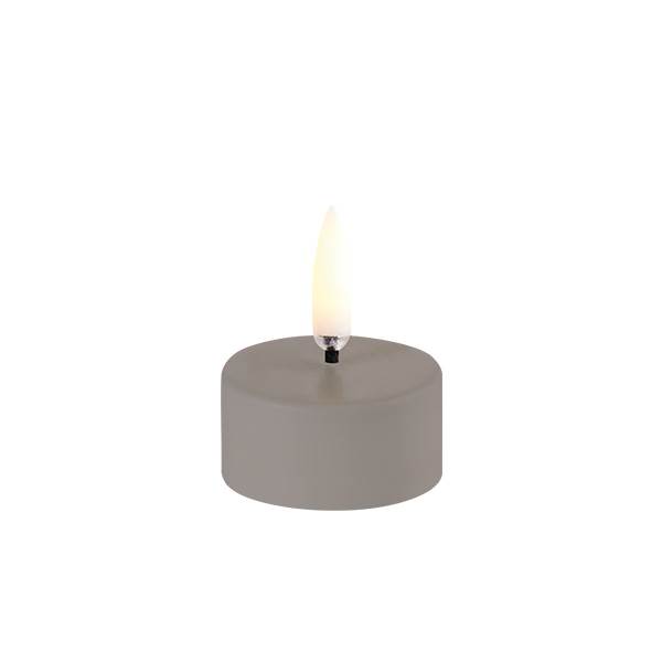 Uyuni Lighting LED fyrfadslys - Ø3,9 cm - Sandstone  : Erling Christensen Møbler