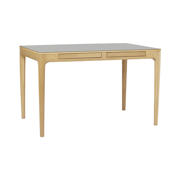 Umage Heart'n'Soul skrivebord - Eg med Cloud Grey laminat  : Erling Christensen Møbler