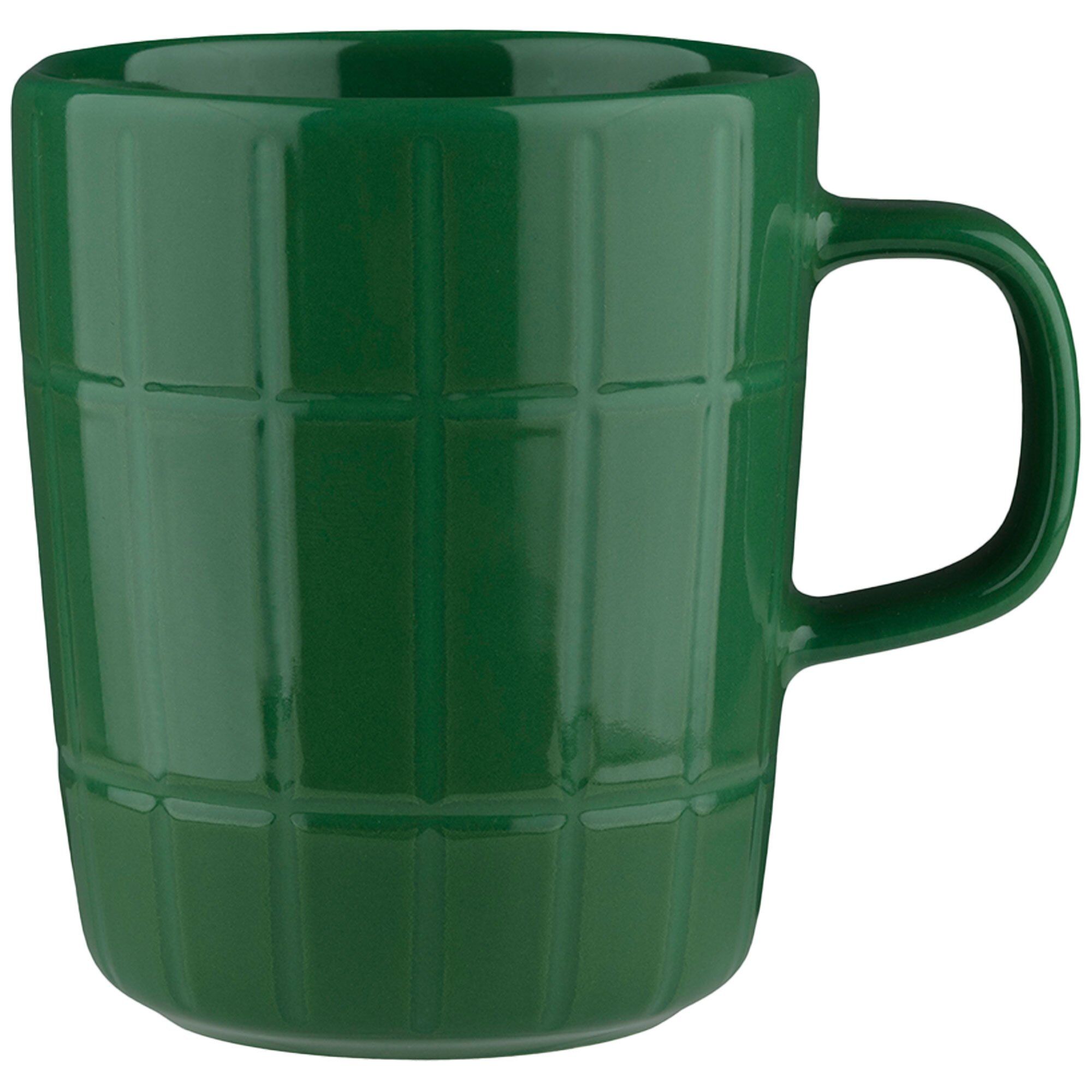 Marimekko Tiiliskivi krus 2,5 dl, sort/hvid