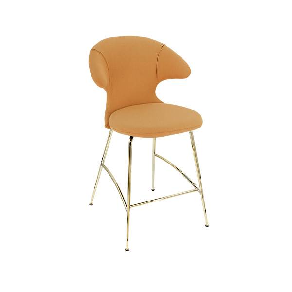 Umage Time Flies Counterstol - Tangerine / Messing  : Erling Christensen Møbler