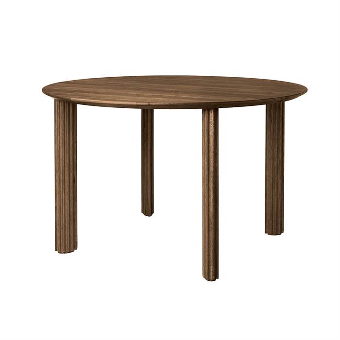 Umage Comfort Circle rundt spisebord - Ø 120 cm - Mørk eg  : Erling Christensen Møbler
