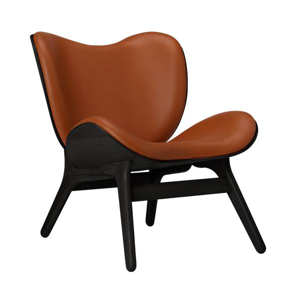 Umage A Conversation Piece - Lav - Black Oak/Cognac læder  : Erling Christensen Møbler