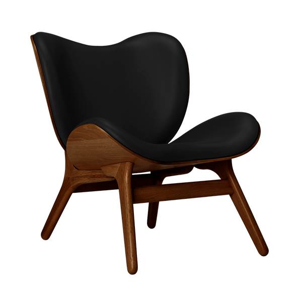 Umage A Conversation Piece - Lav - Dark Oak/Sort læder  : Erling Christensen Møbler
