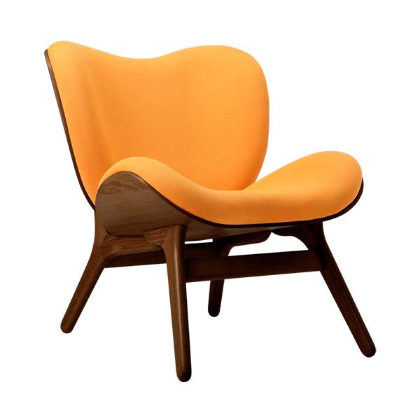 Umage A Conversation Piece - Lav - Dark Oak/Tangerine  : Erling Christensen Møbler