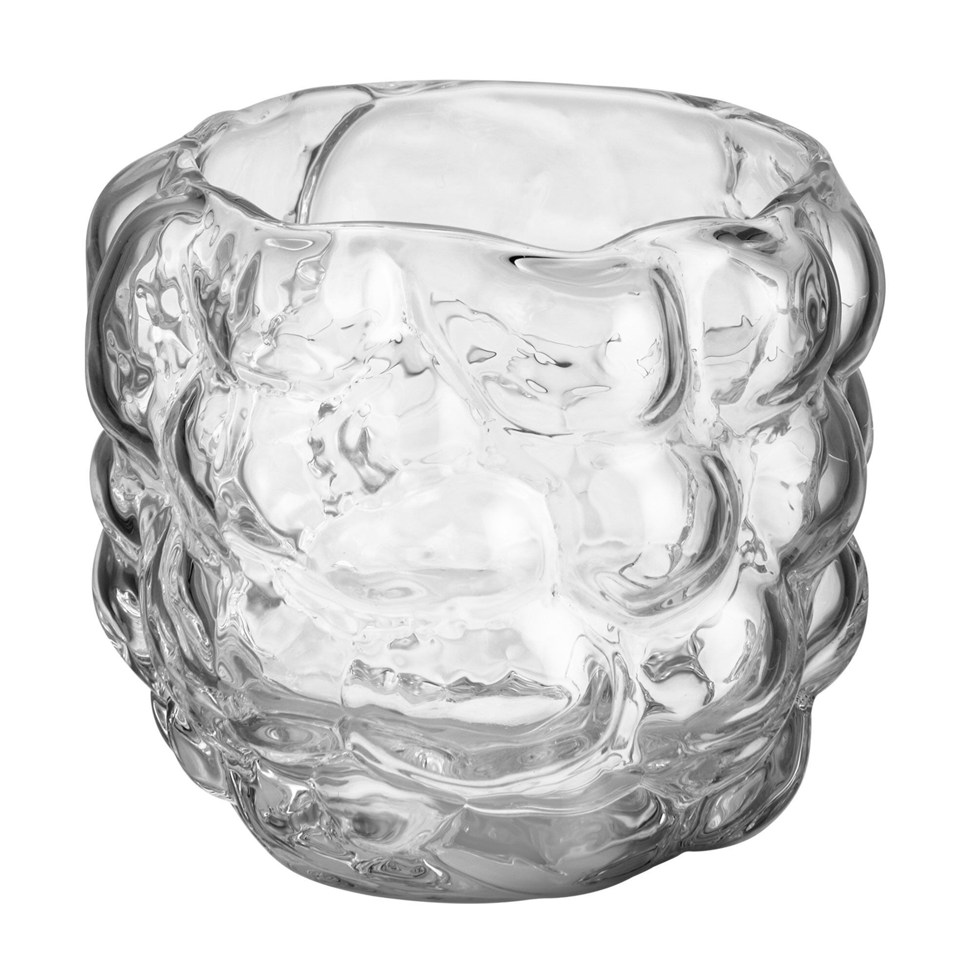 Kosta boda Moss Fyrfadsstage 73 mm, klar