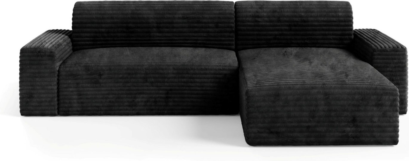 Hjørnesofa Maison Vellé Calira loungesofa Tilia 100 stof, sovefunktion 240x140 cm, opbevaring, vendbar