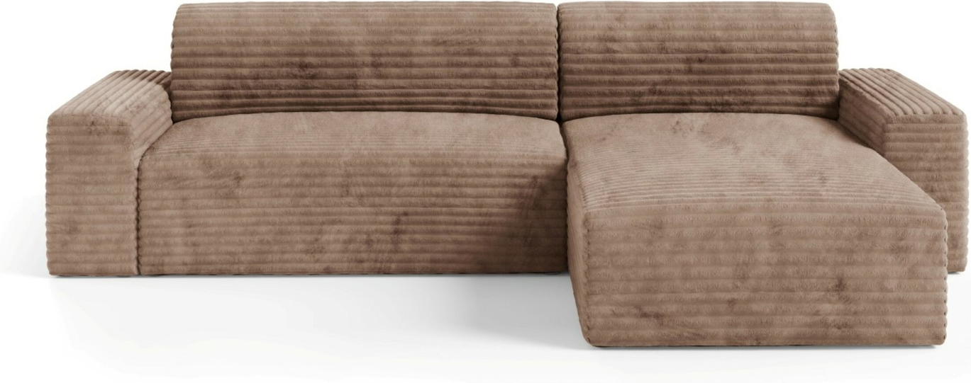 Hjørnesofa Maison Vellé Calira loungesofa i TILIA-stof Tilia 17 300x185 cm vendbar med sovefunktion og opbevaring