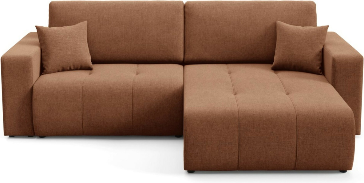Hjørnesofa Maison Vellé Novento sovesofa 200x132 cm Wind 56 stof B244 D102 H82
