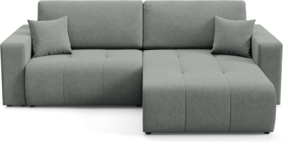 Hjørnesofa Maison Vellé Novento loungesofa sovesofa 200x132 cm opbevaring Wind 89 stof 100% polyester