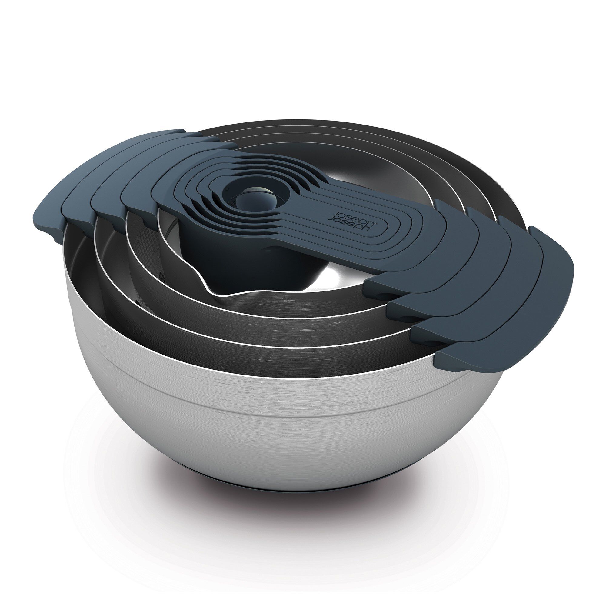 Joseph joseph Nestâ¢ skålesæt 9 dele, rustfrit stål