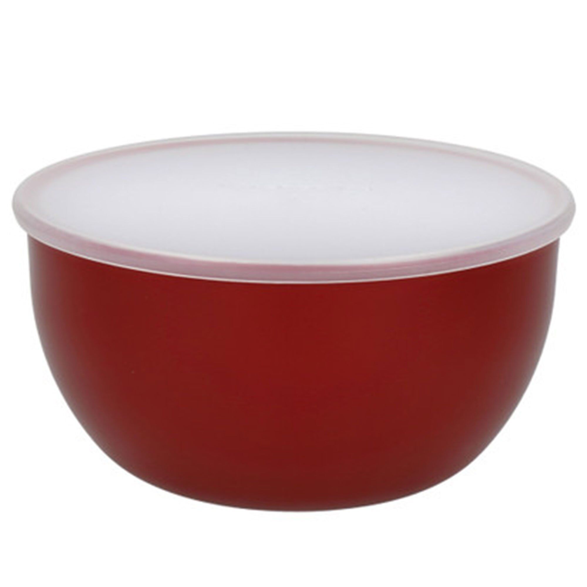 KitchenAid Skåle med låg, empire red, 4 stk.