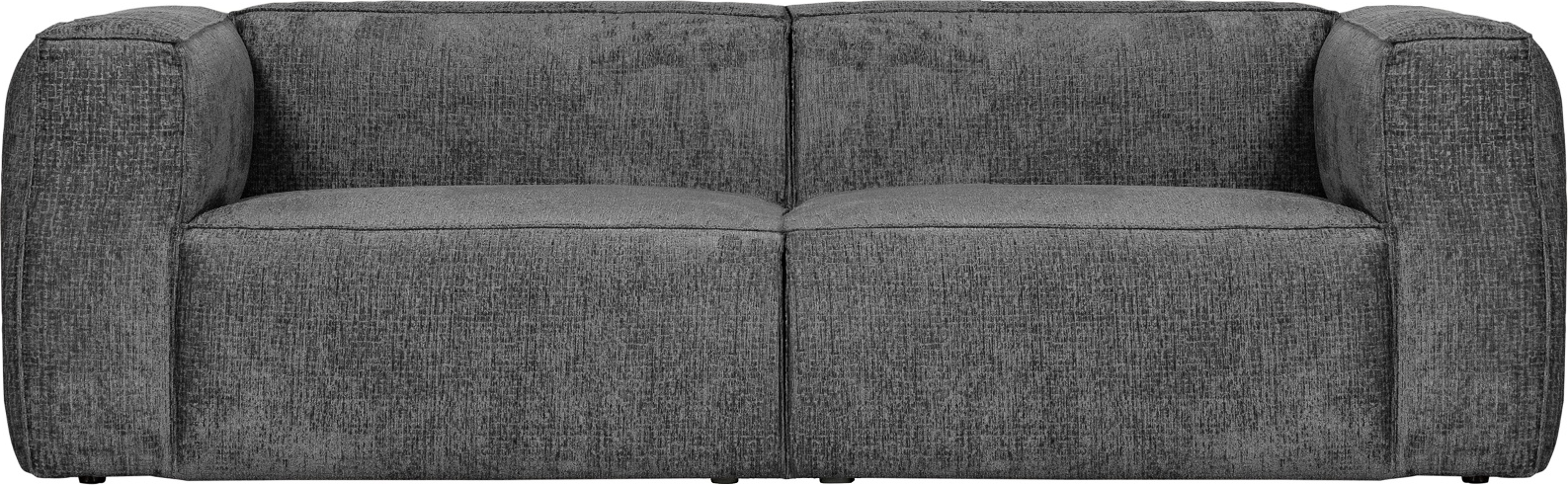 4-personers sofa WOOOD Bean sky strukturfløjl familiesofo 246Ã96Ã73 cm
