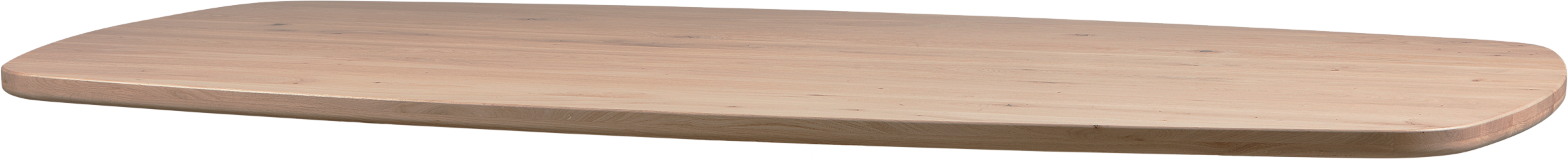 Bordplade WOOOD Tablo FSC-egetræ 230x115 cm natur plankebord til spisestue