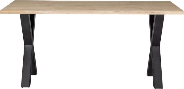 Plankebord WOOOD Tablo A krydsben massiv FSC-eg 180x90x75 cm natur