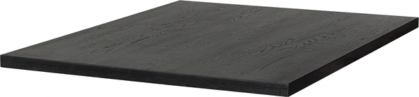 Spisebordstillægsplade WOOOD Tablo Lungo i sort FSC-ask 150x120x5 cm
