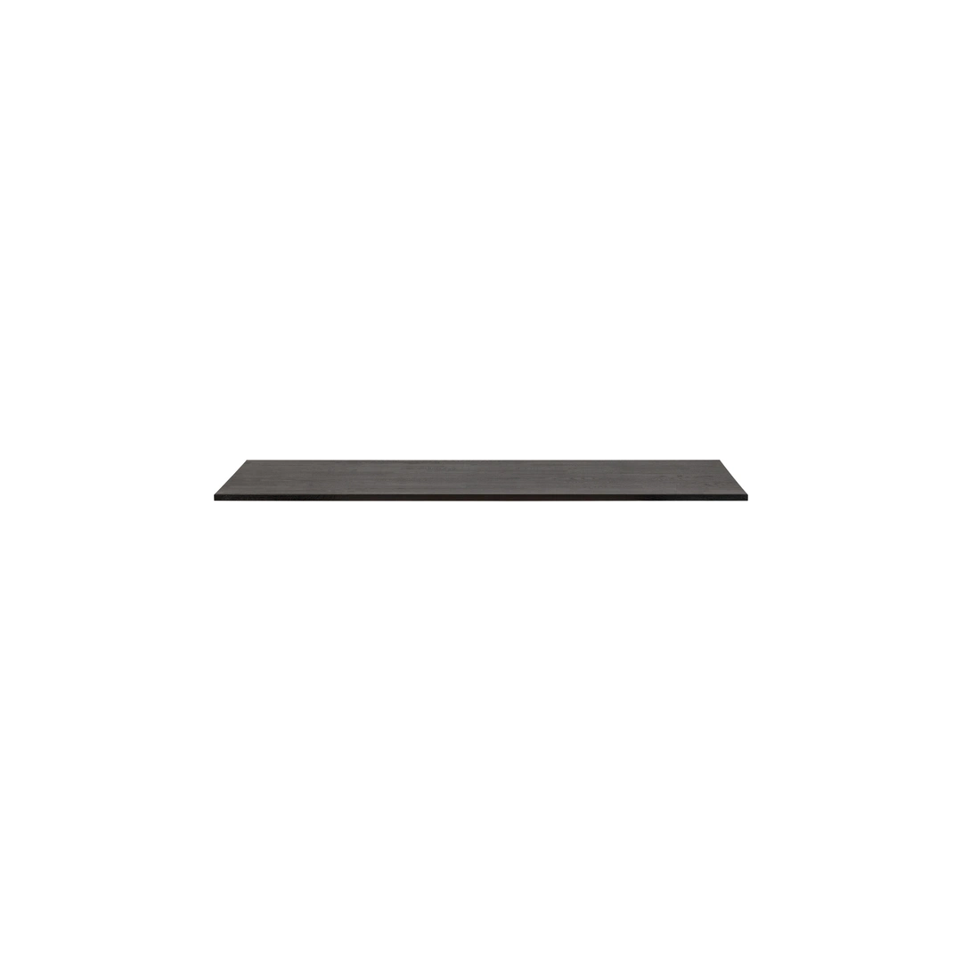 Bordplade WOOOD Tablo Blacknight FSC-egetræ 200x90 cm sort