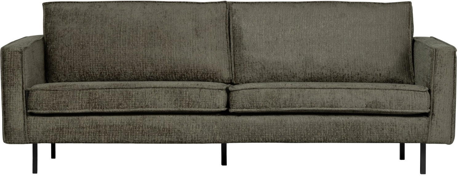 2,5-personers sofa WOOOD Rodeo Frost jacquardvelour B190 cm, fast siddekomfort