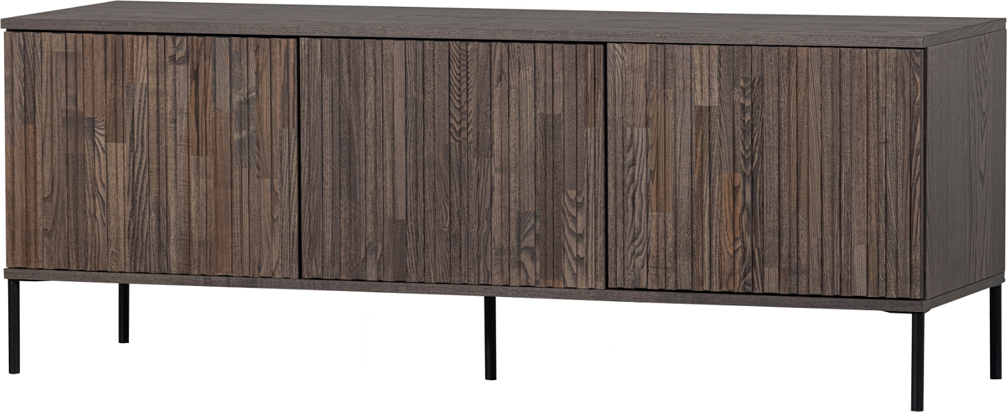 Skænk WOOOD Exclusive New Gravure i ask, brun  -  150x56x44 cm