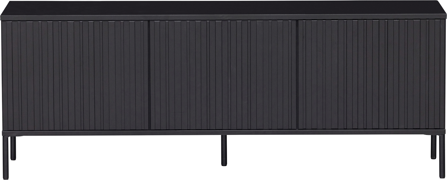 Skænk WOOOD Exclusive New Gravure TV-møbel, 150x44x56 cm, sort