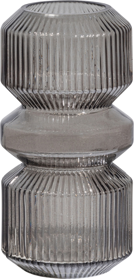 Vase WOOOD Exclusive Lyle H25 x Ø12 cm Grøn håndblæst glasvase
