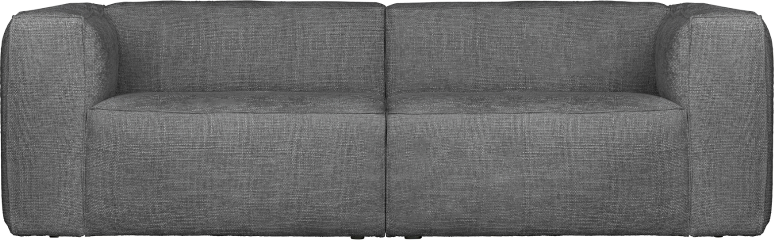 3,5-personers sofa WOOOD Exclusive Bean grå melange maribor stof FSC træramme