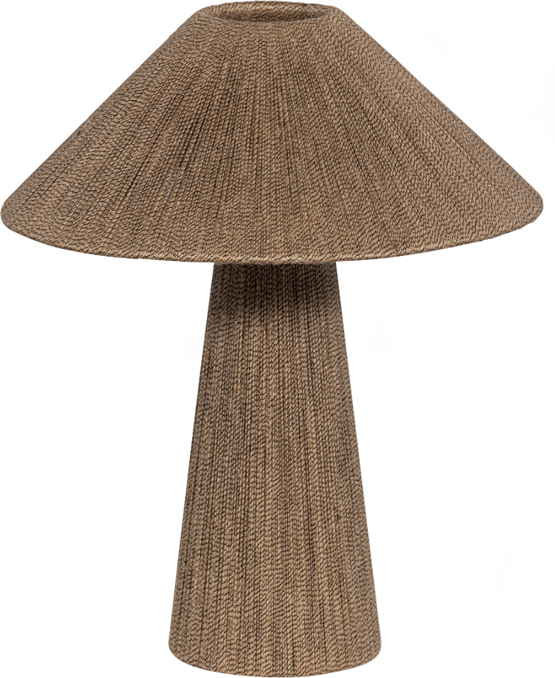 Bordlampe WOOOD Exclusive Pepe  -  naturreb nordisk design H46Ã38 cm