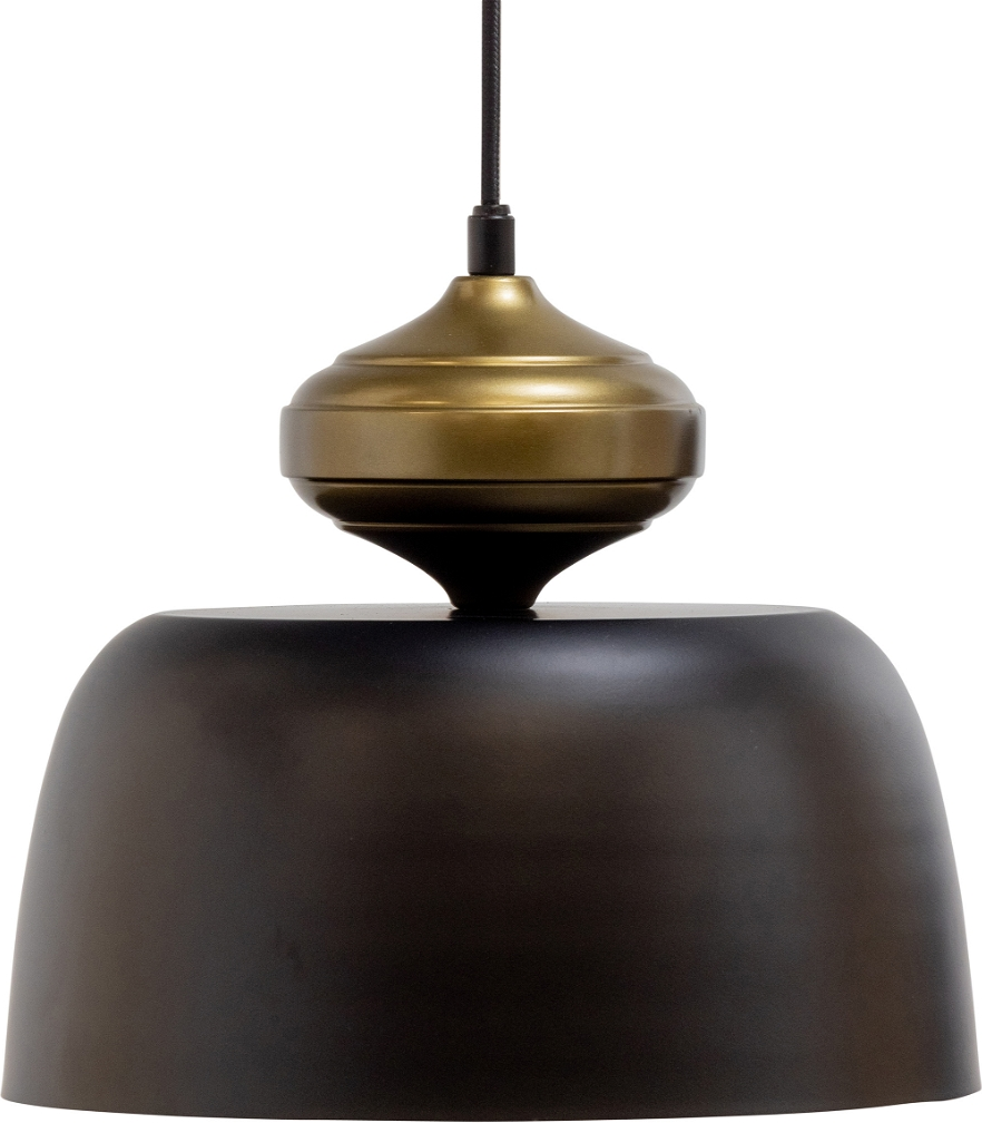 Pendellampe WOOOD Exclusive Linne Ø31ÃH34 cm sort metal