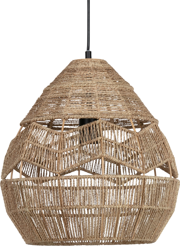 Pendelampe WOOOD Exclusive Adelaide hængelampe Ø35 H37 cm natur papirreb indendørslampe