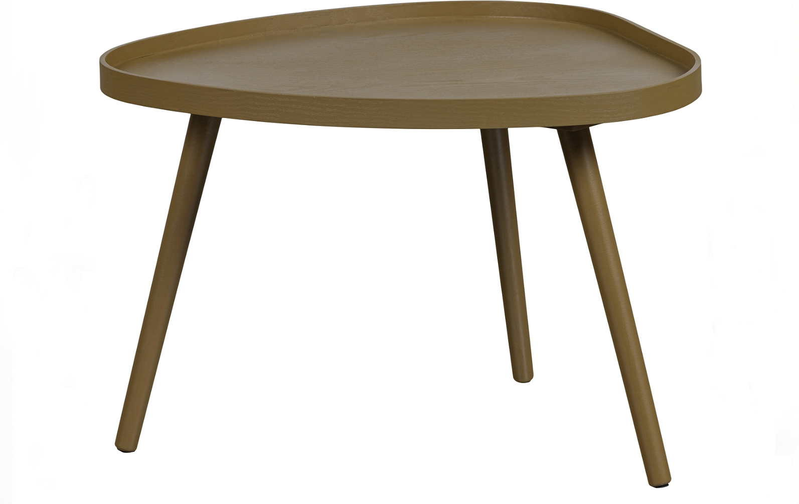 Sidebord WOOOD Mae  -  grøn MDF med fyrretræs stel H40ÃB61ÃD50 cm