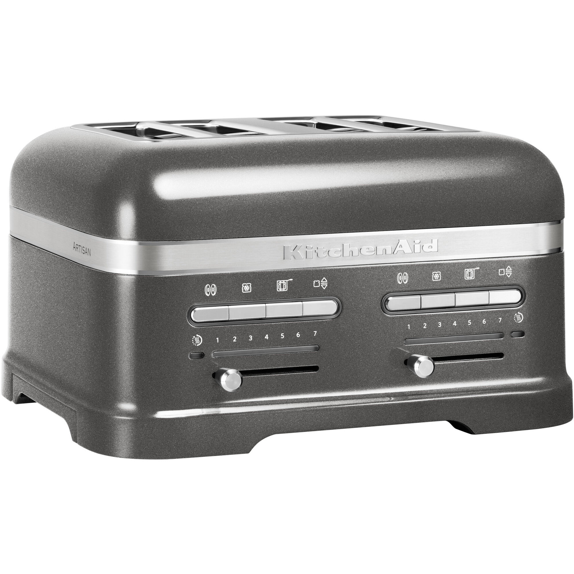 Kitchenaid Artisan Toster 4-skiver Medallion silver