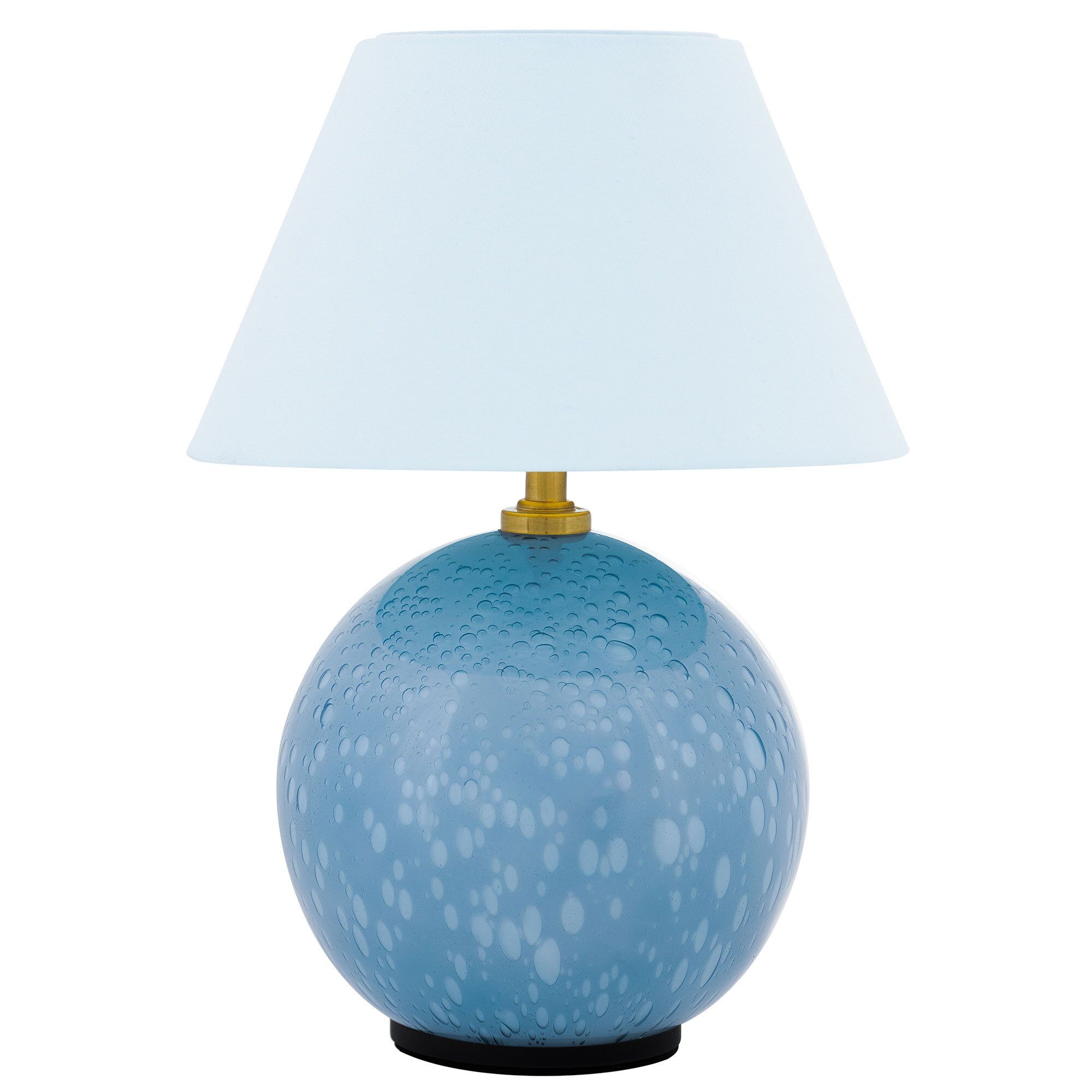 Globen lighting Iris bærbar bordlampe, dueblå