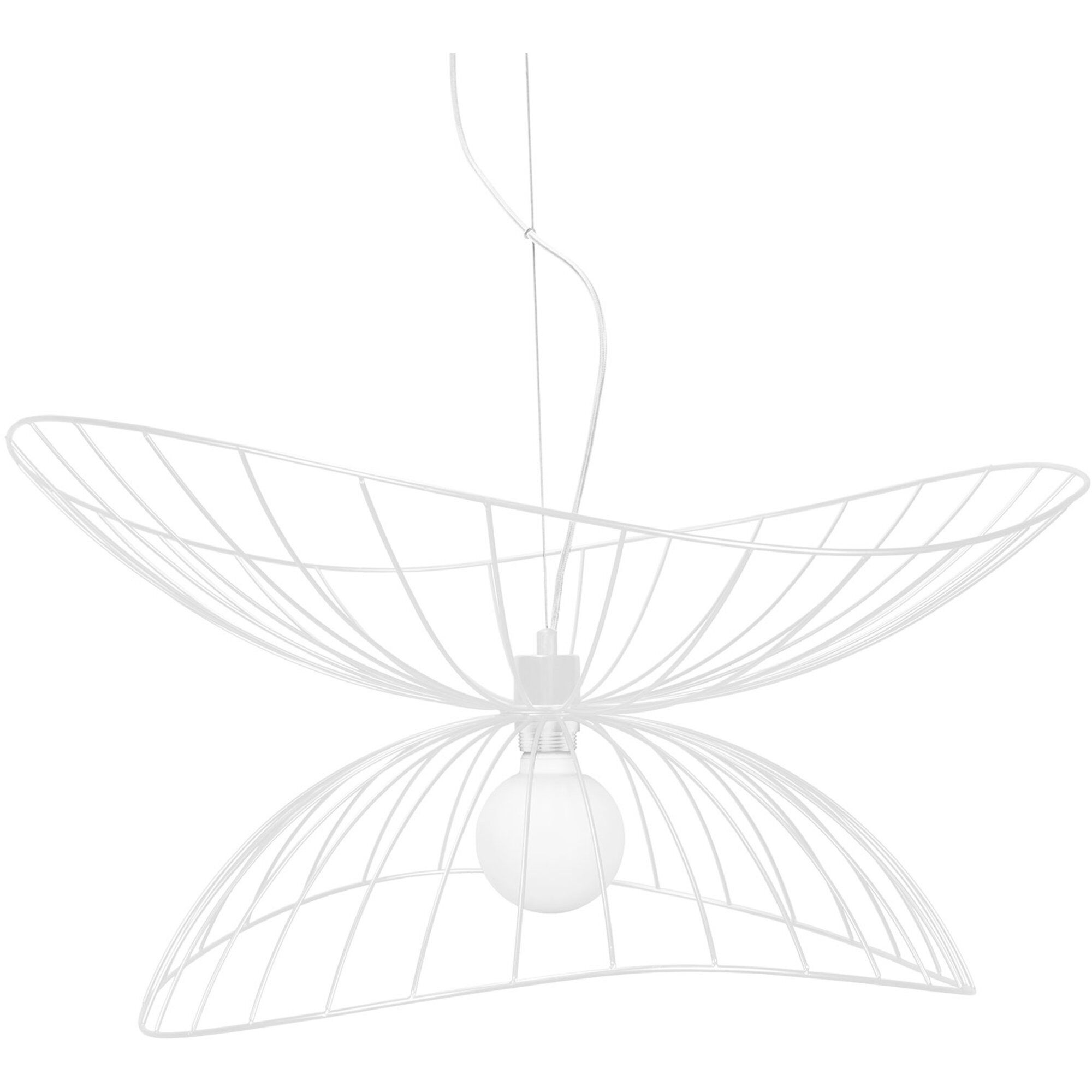 Globen lighting Ray Pendel 70 cm, hvid